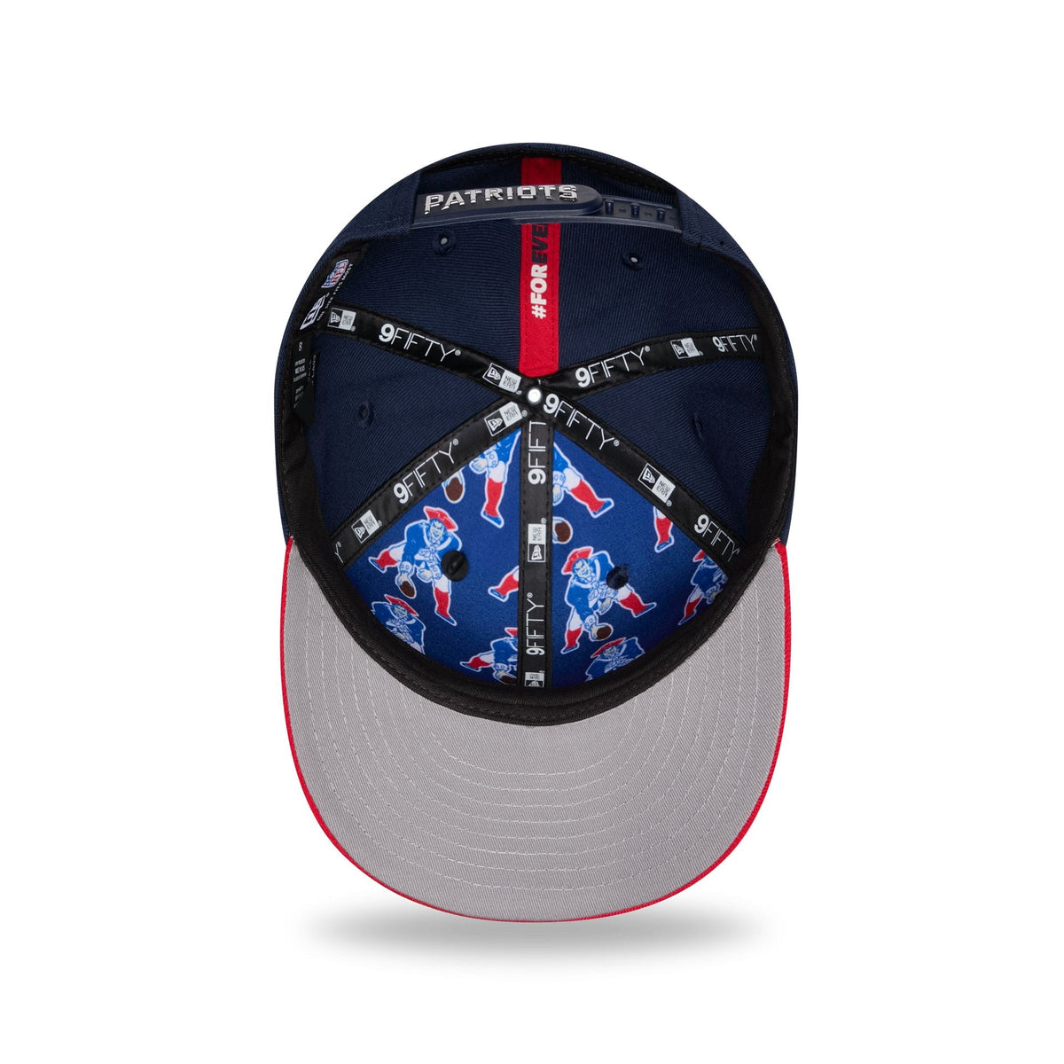 New England Patriots 2026 Draft 9FIFTY Snapback Hat