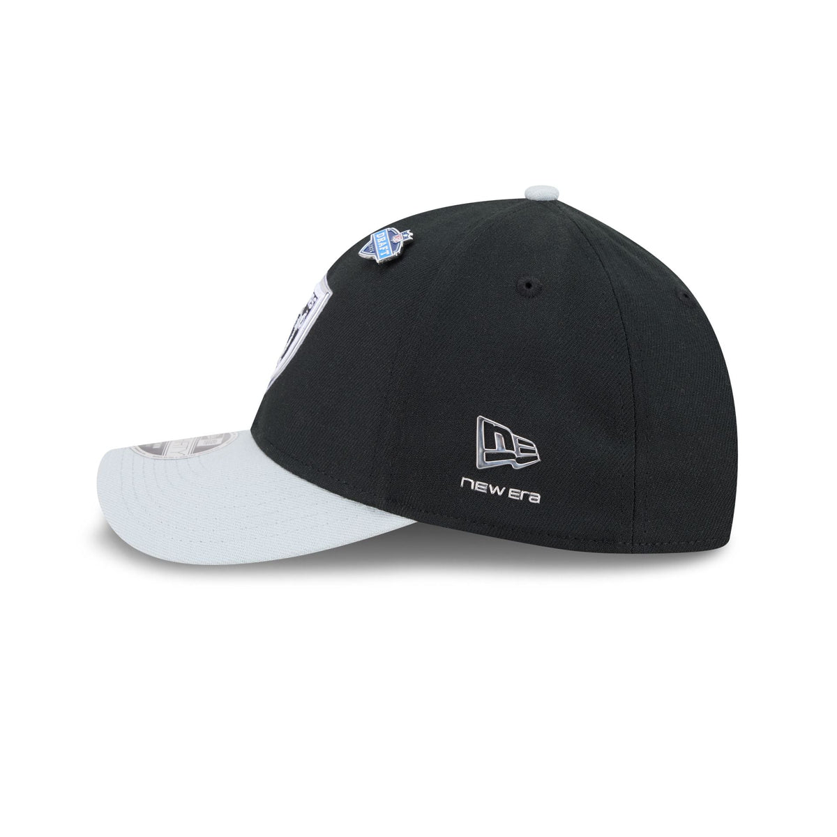 Las Vegas Raiders 2026 Draft 39THIRTY M-Crown Stretch Fit Hat