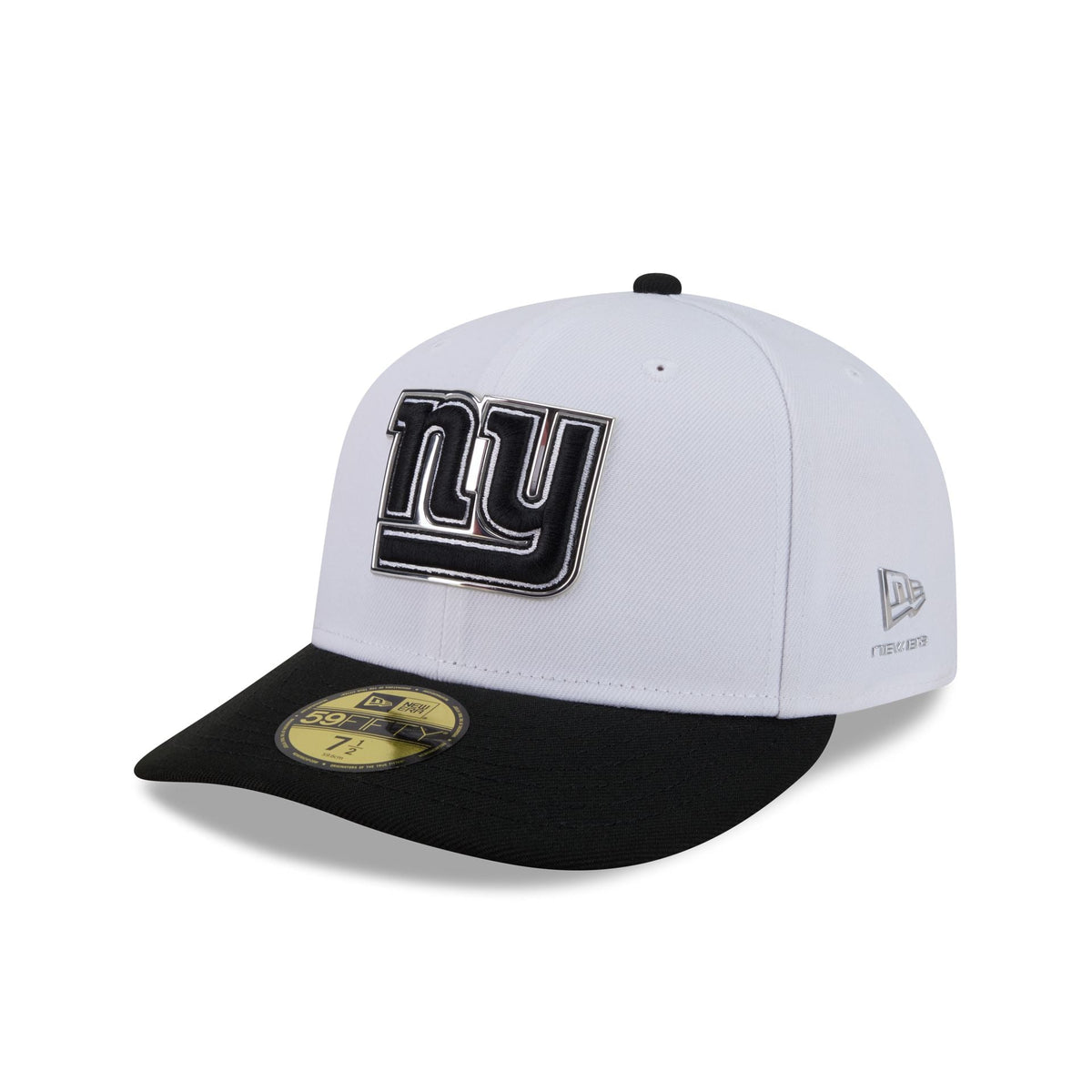 New York Giants 2026 Draft Black and White 59FIFTY Fitted Hat