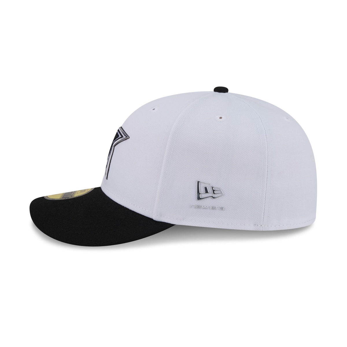 Dallas Cowboys 2026 Draft Black and White 59FIFTY Fitted Hat
