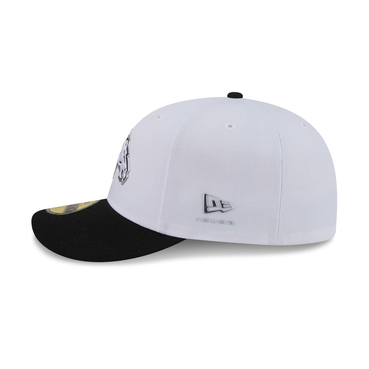 Denver Broncos 2026 Draft Black and White 59FIFTY Fitted Hat
