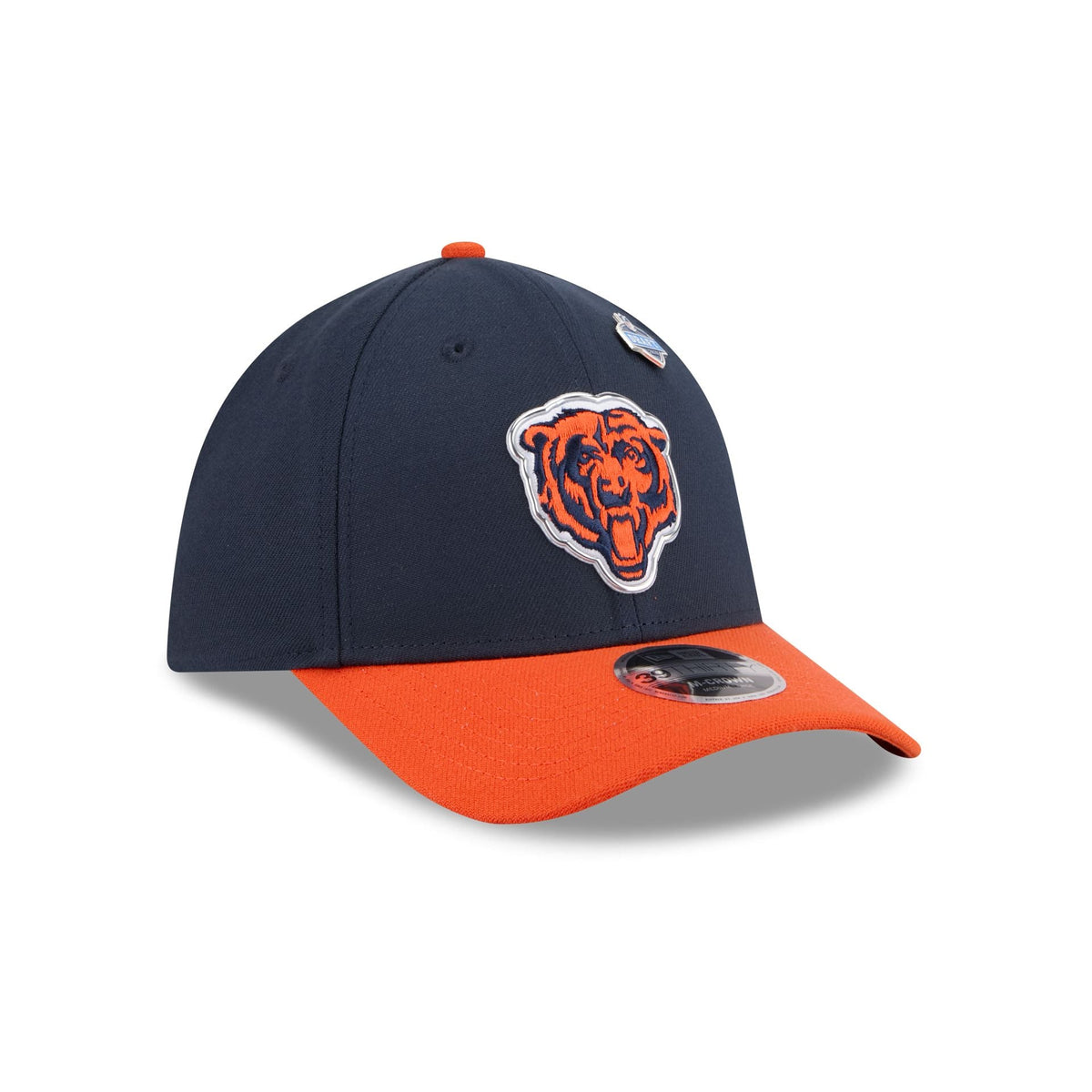 Chicago Bears 2026 Draft 39THIRTY M-Crown Stretch Fit Hat