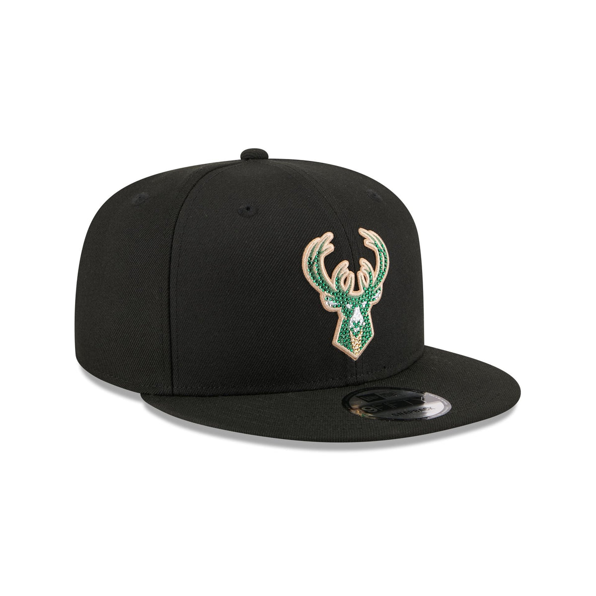 Milwaukee Bucks 2026 Draft Black 9FIFTY Snapback Hat