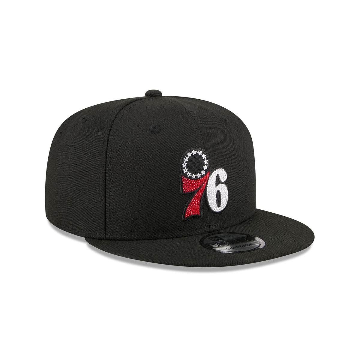 Philadelphia 76ers 2026 Draft Black 9FIFTY Snapback Hat