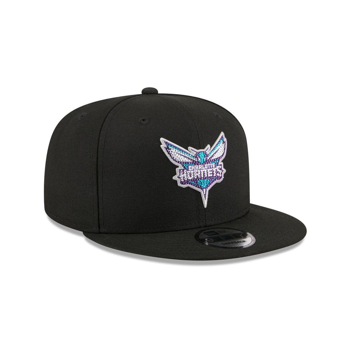 Charlotte Hornets 2026 Draft Black 9FIFTY Snapback Hat