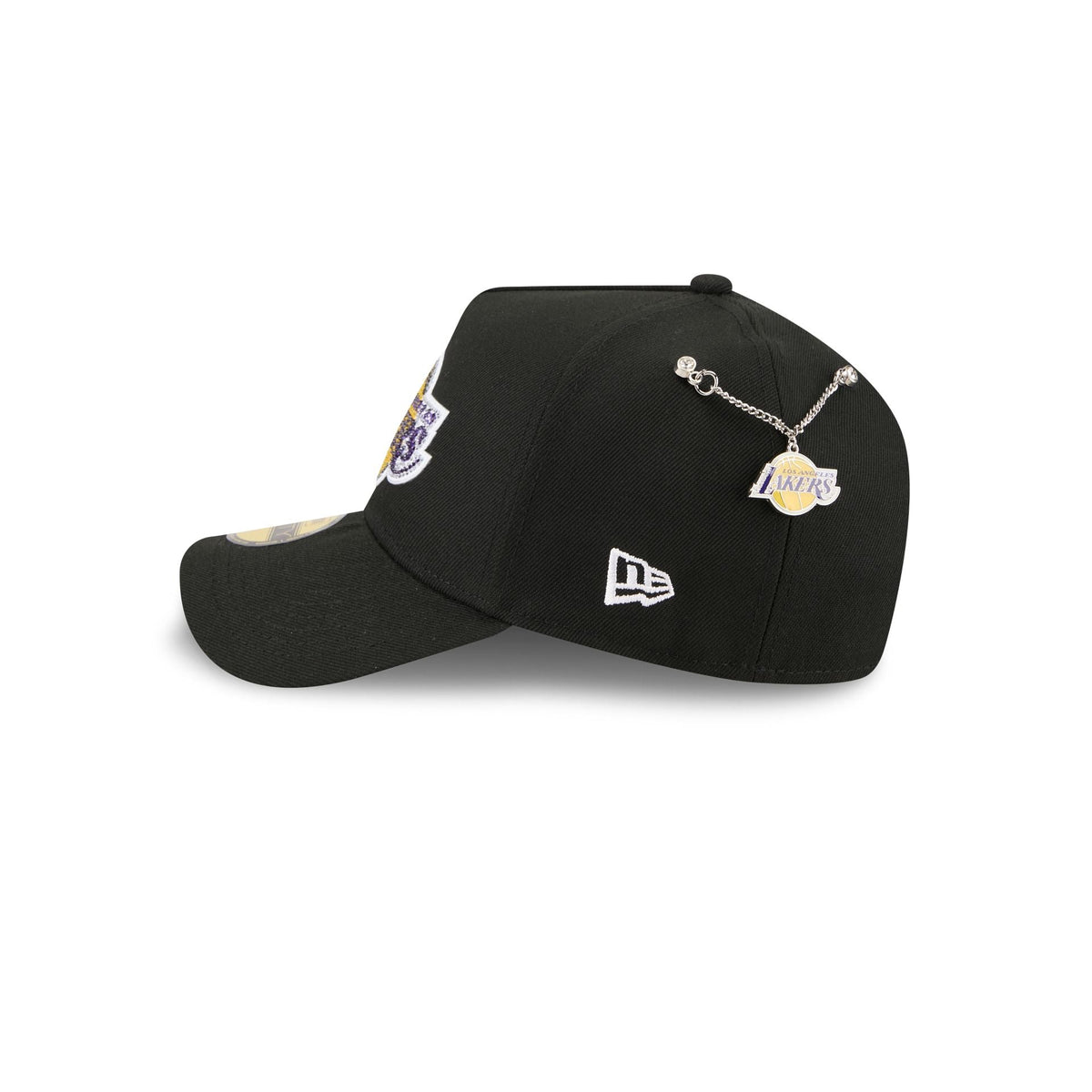 Los Angeles Lakers 2026 Draft Black 59FORTY A-Frame Fitted Hat