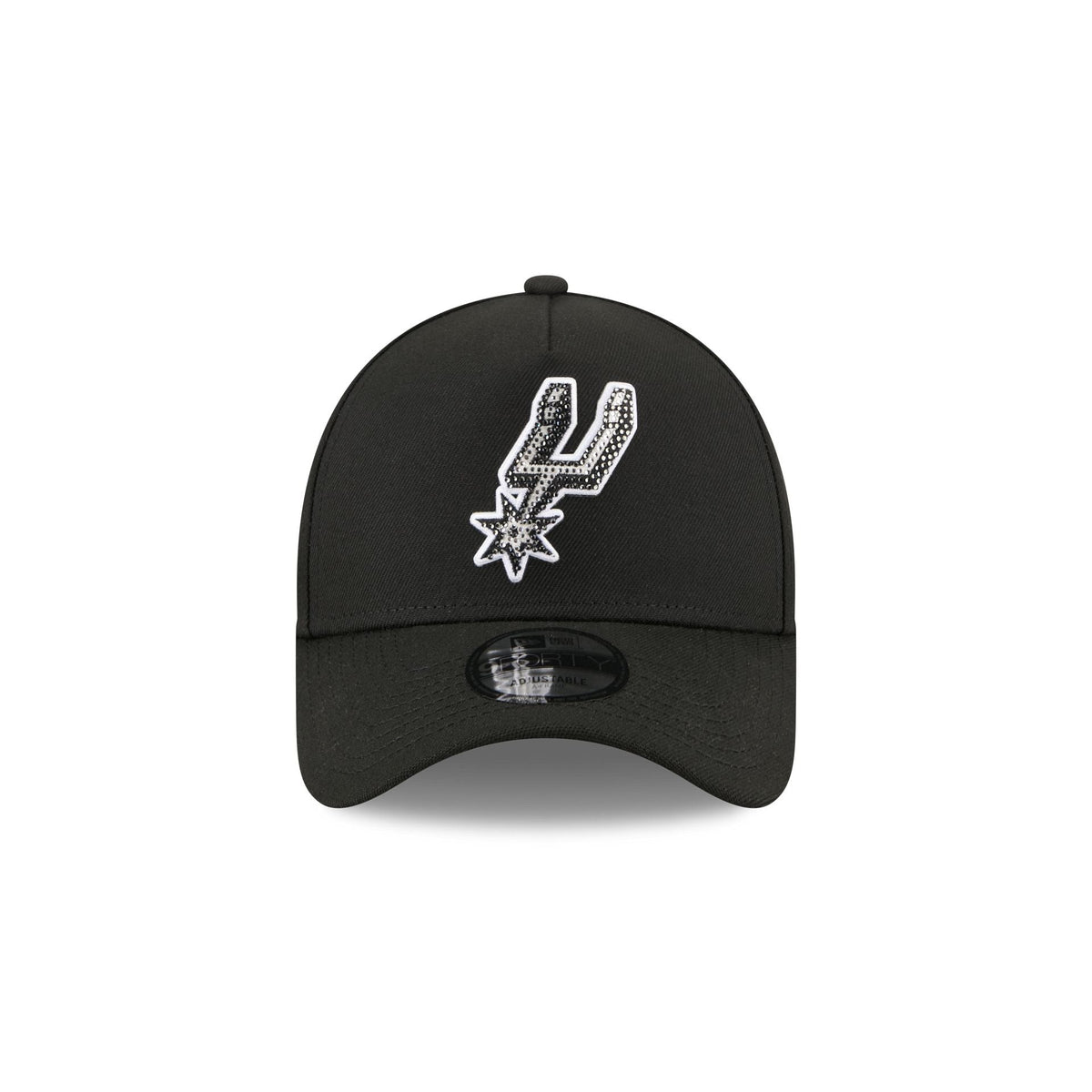 San Antonio Spurs 2026 Draft Black 9FORTY A-Frame Snapback Hat
