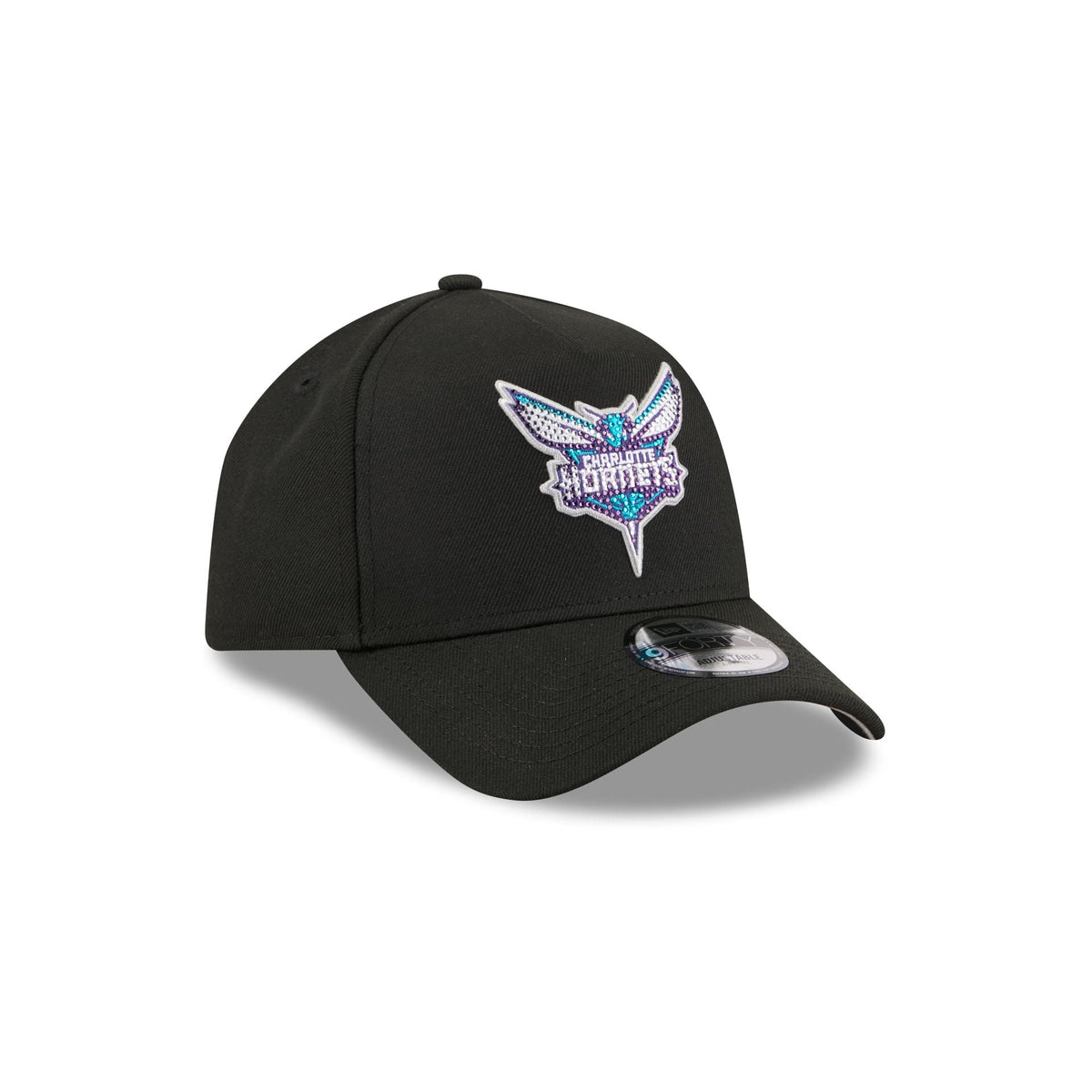 Charlotte Hornets 2026 Draft Black 9FORTY A-Frame Snapback Hat
