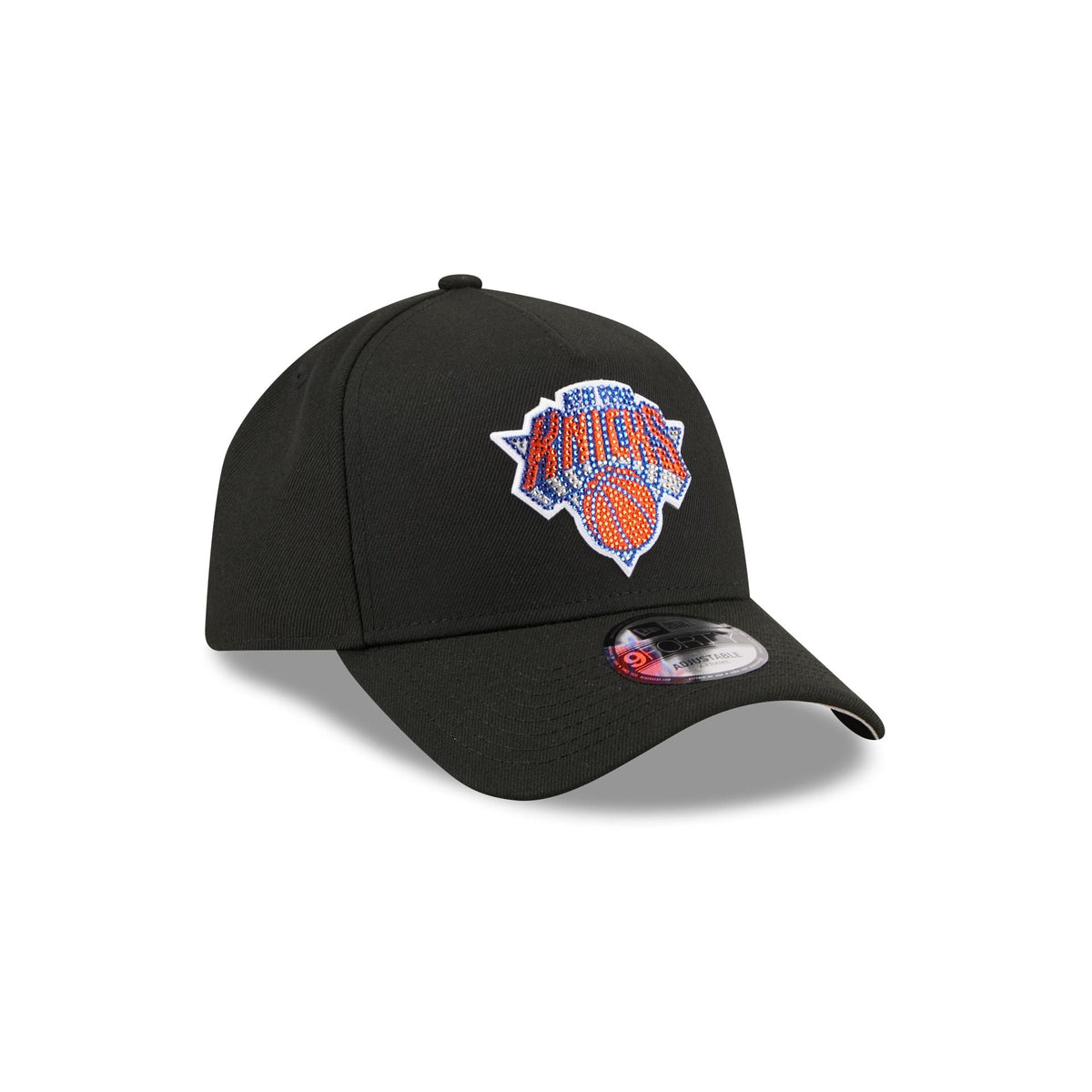 New York Knicks 2026 Draft Black 9FORTY A-Frame Snapback Hat