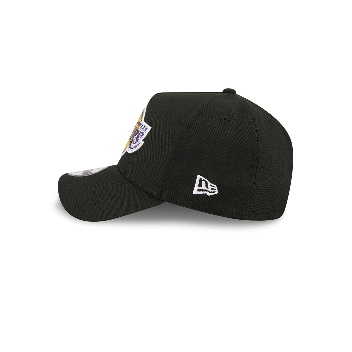 Los Angeles Lakers 2026 Draft Black 9FORTY A-Frame Snapback Hat