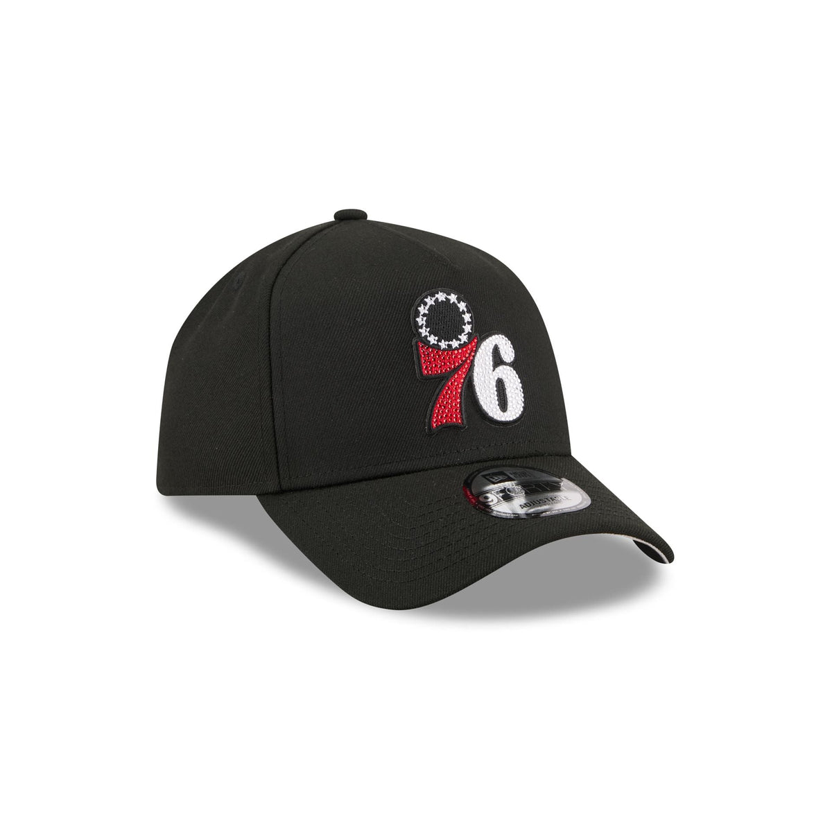 Philadelphia 76ers 2026 Draft Black 9FORTY A-Frame Snapback Hat