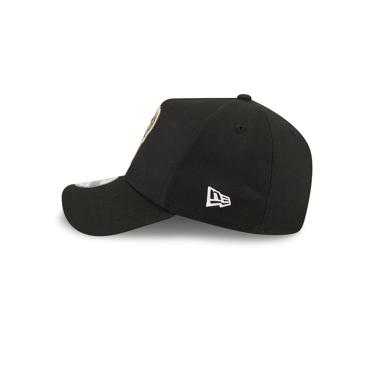 Milwaukee Bucks 2026 Draft Black 9FORTY A-Frame Snapback Hat