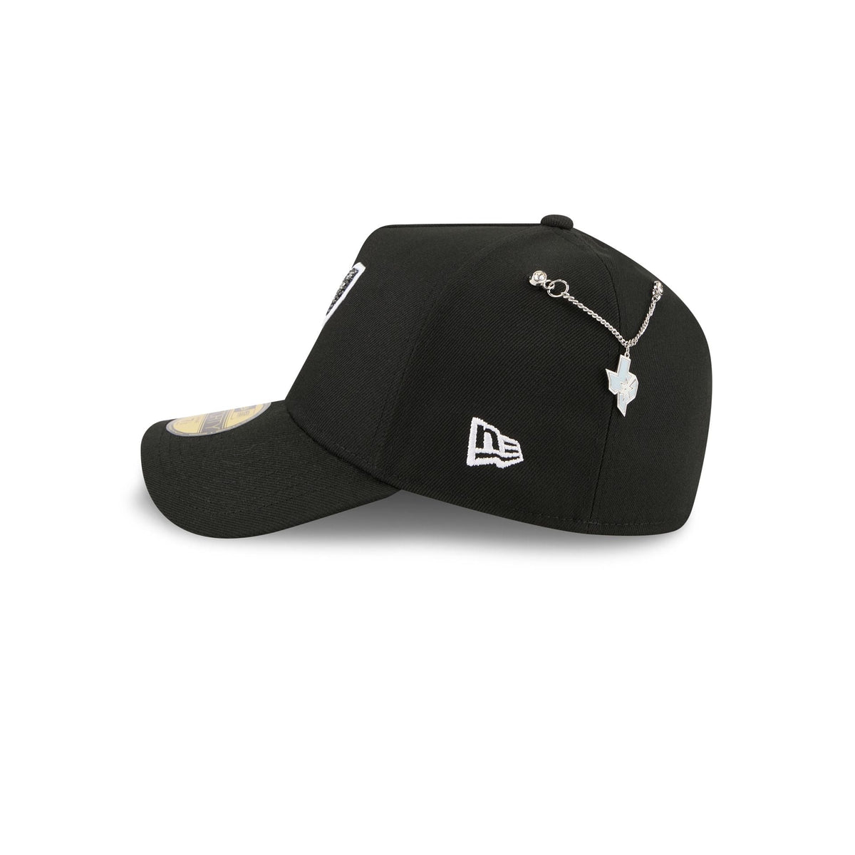 San Antonio Spurs 2026 Draft Black 59FORTY A-Frame Fitted Hat