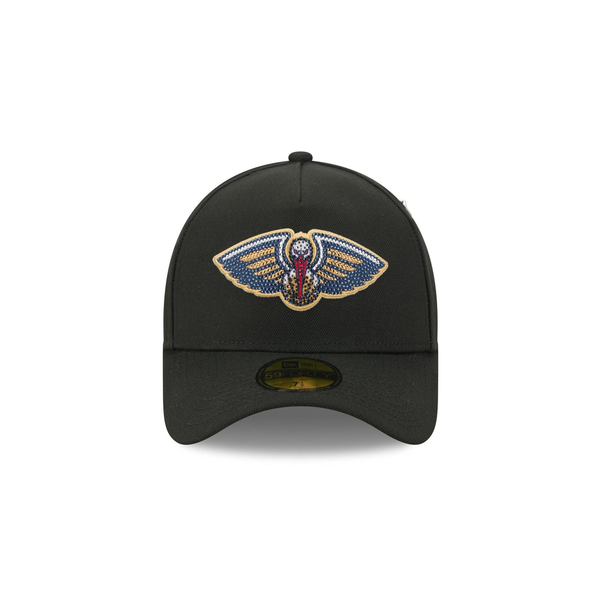 New Orleans Pelicans 2026 Draft Black 59FORTY A-Frame Fitted Hat