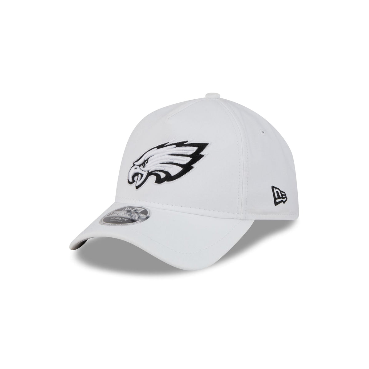 Philadelphia Eagles White 9FORTY APEX Snapback Hat