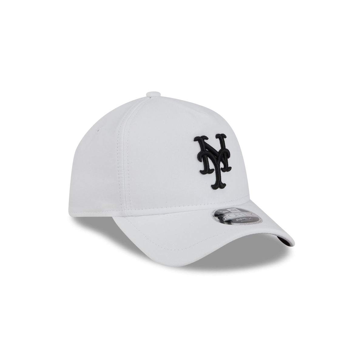 New York Mets White 9FORTY APEX Snapback Hat