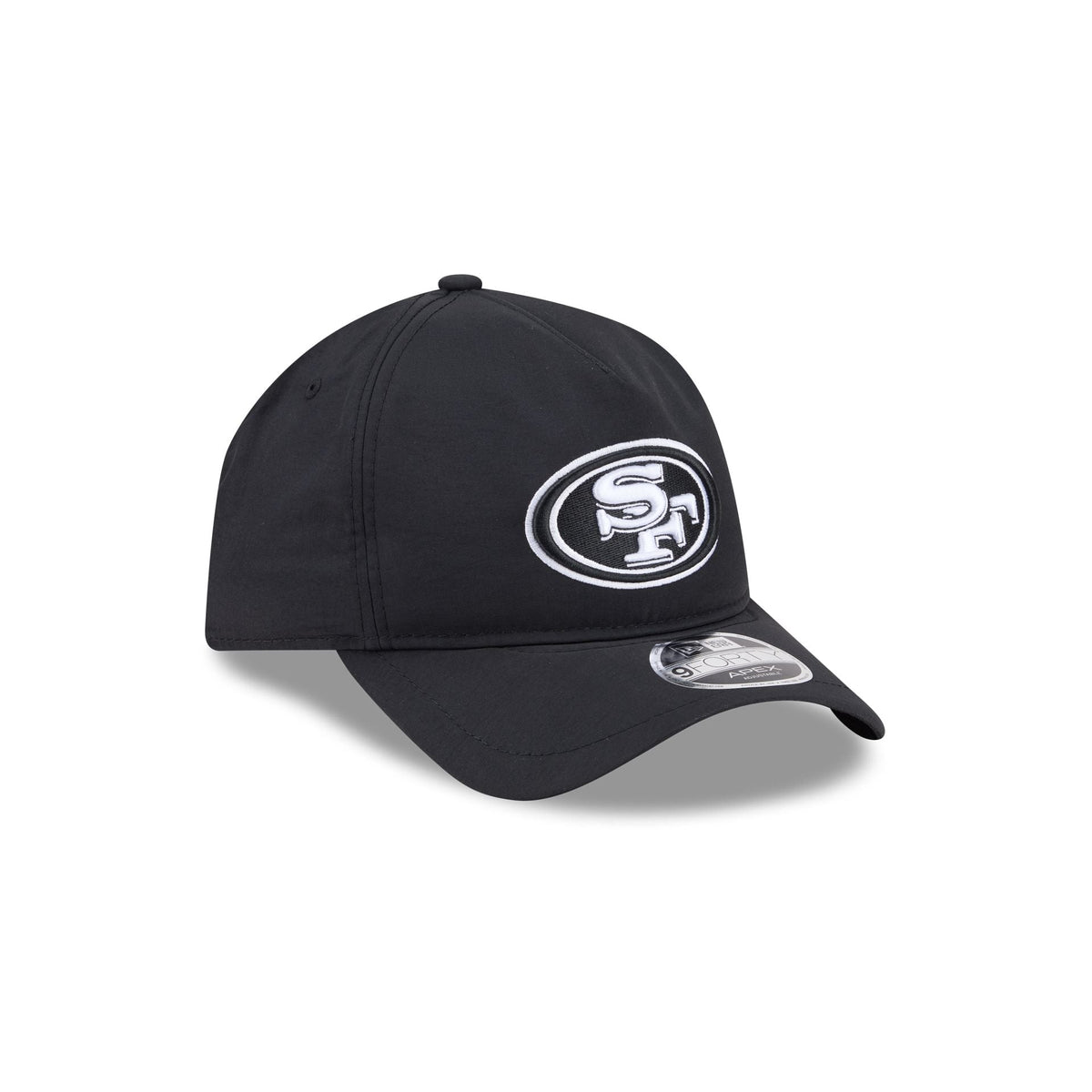 San Francisco 49ers Black 9FORTY APEX Snapback Hat