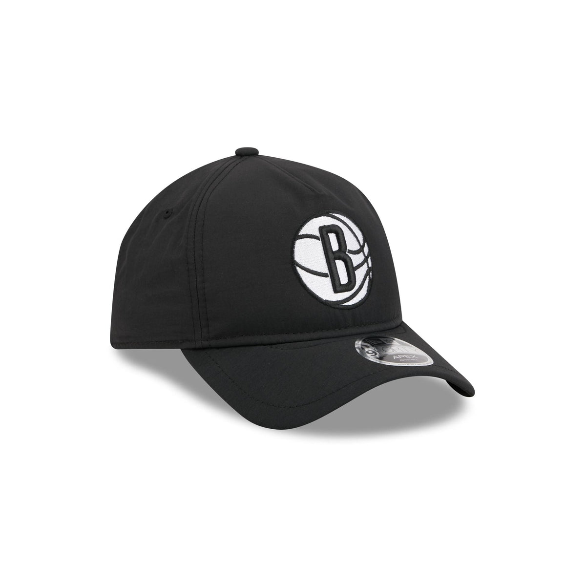 Brooklyn Nets Black 9FORTY APEX Snapback Hat