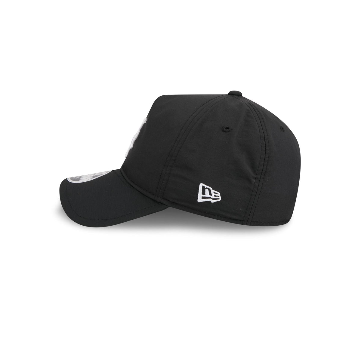New York Mets Black 9FORTY APEX Snapback Hat