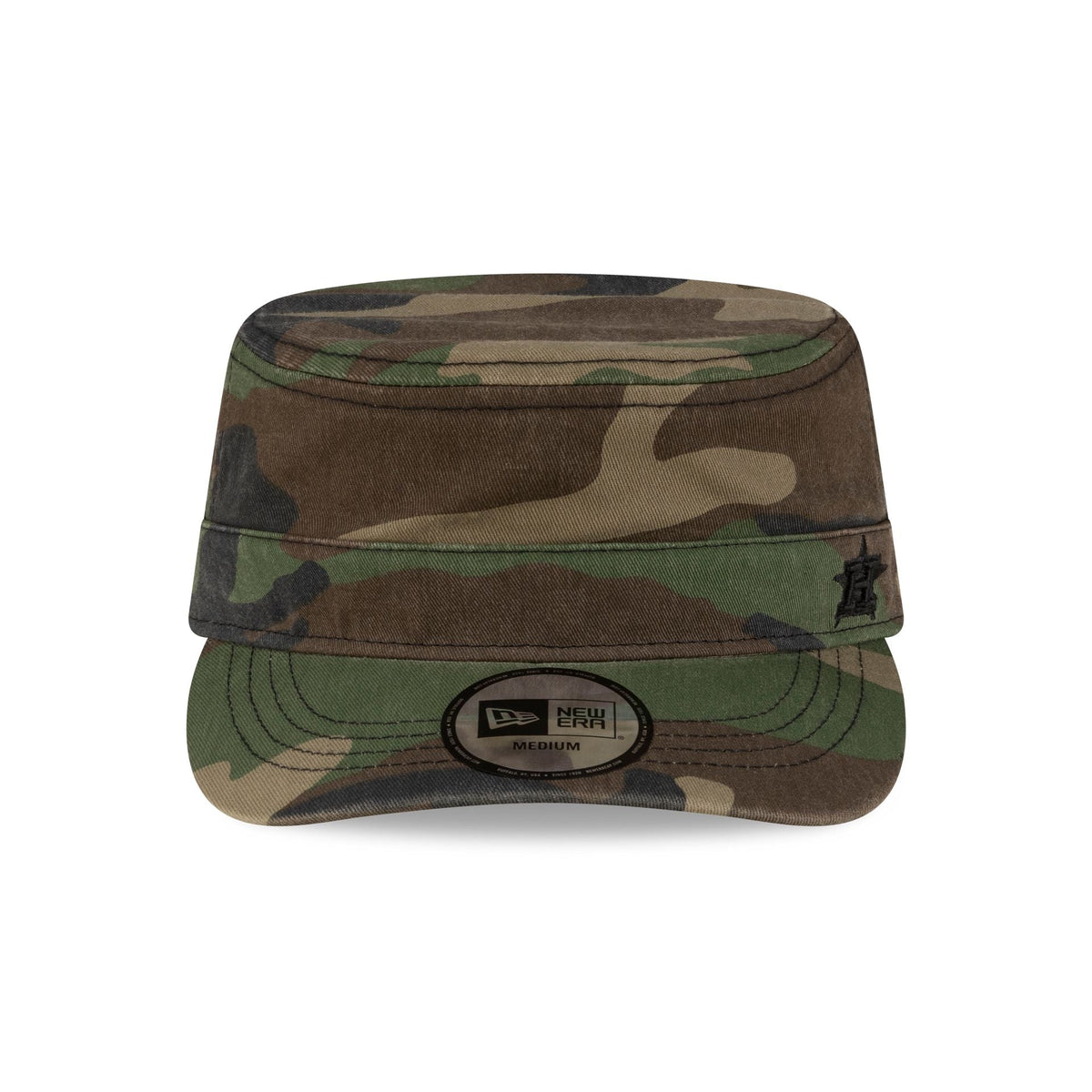 Houston Astros Woodland Camo Military Cap