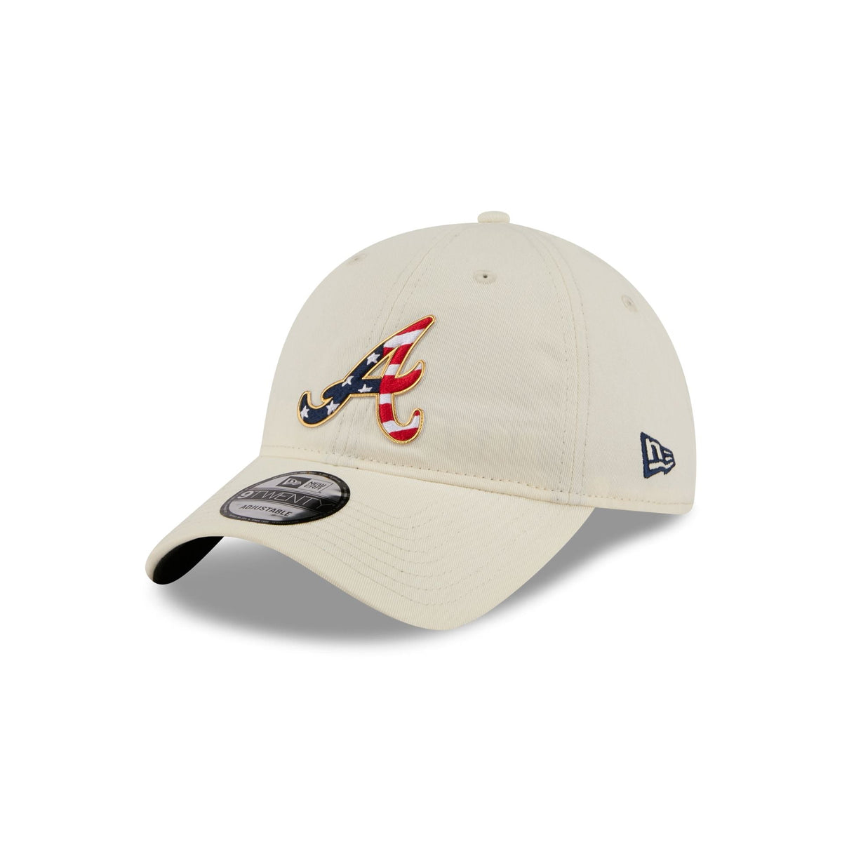Atlanta Braves Independence Day 2026 9TWENTY Adjustable Hat