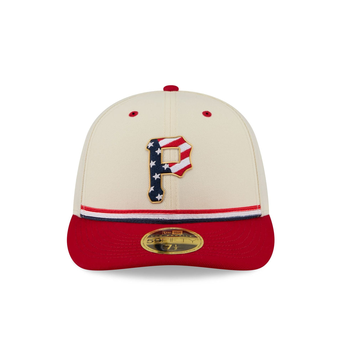 Pittsburgh Pirates Independence Day 2026 Low Profile 59FIFTY Fitted Hat