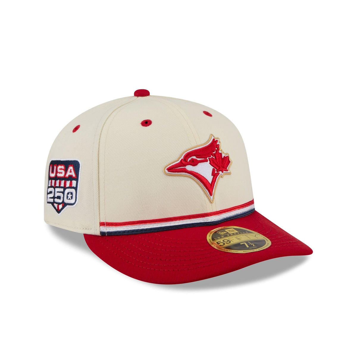 Toronto Blue Jays Canada Day 2026 Low Profile 59FIFTY Fitted Hat