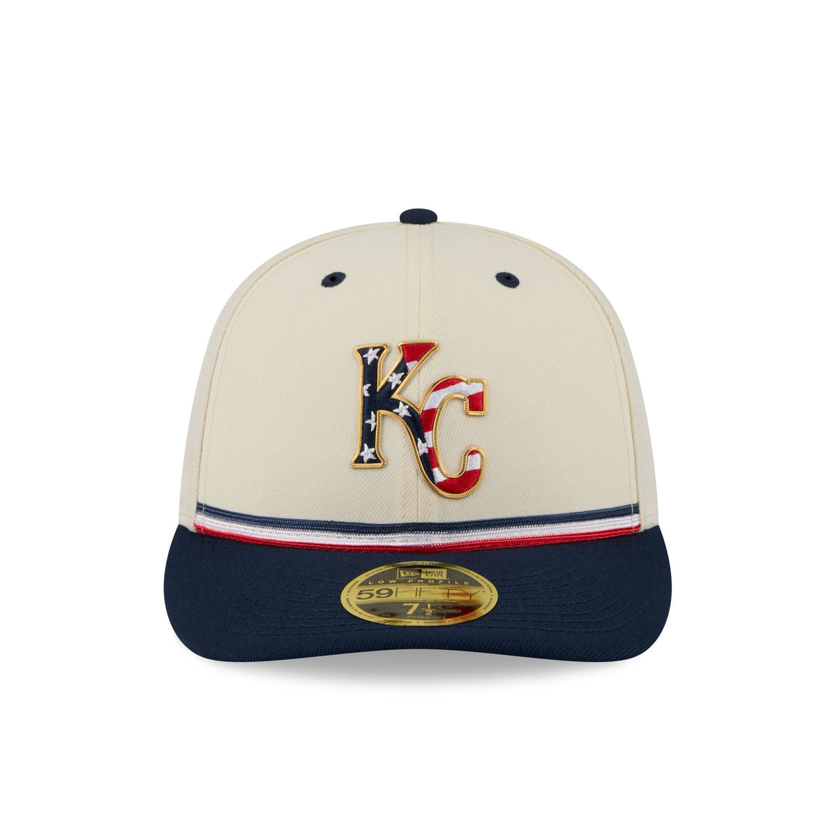 Kansas City Royals Independence Day 2026 Low Profile 59FIFTY Fitted Hat