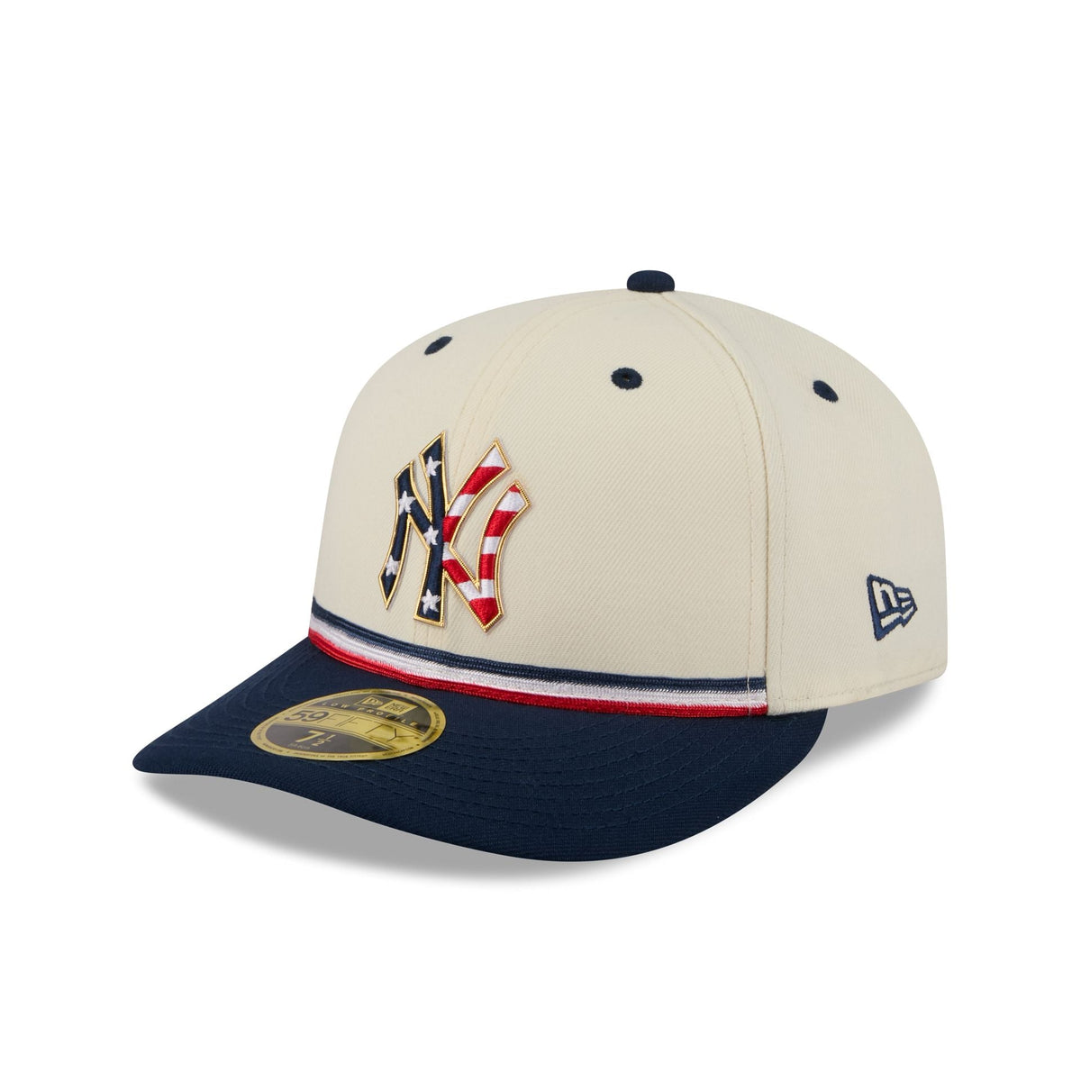 New York Yankees Independence Day 2026 Low Profile 59FIFTY Fitted Hat