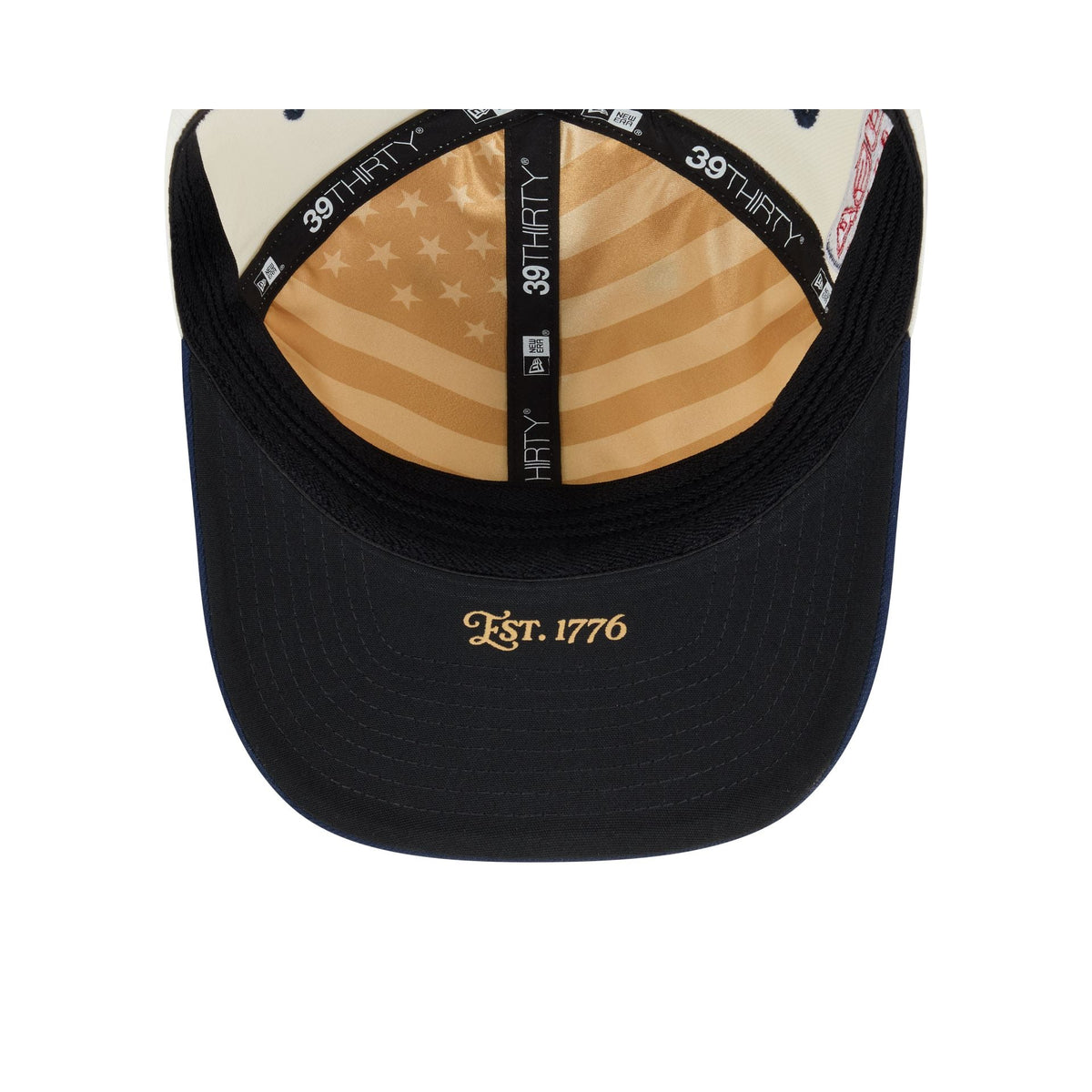 Chicago Cubs Independence Day 2026 39THIRTY M-Crown Stretch Fit Hat
