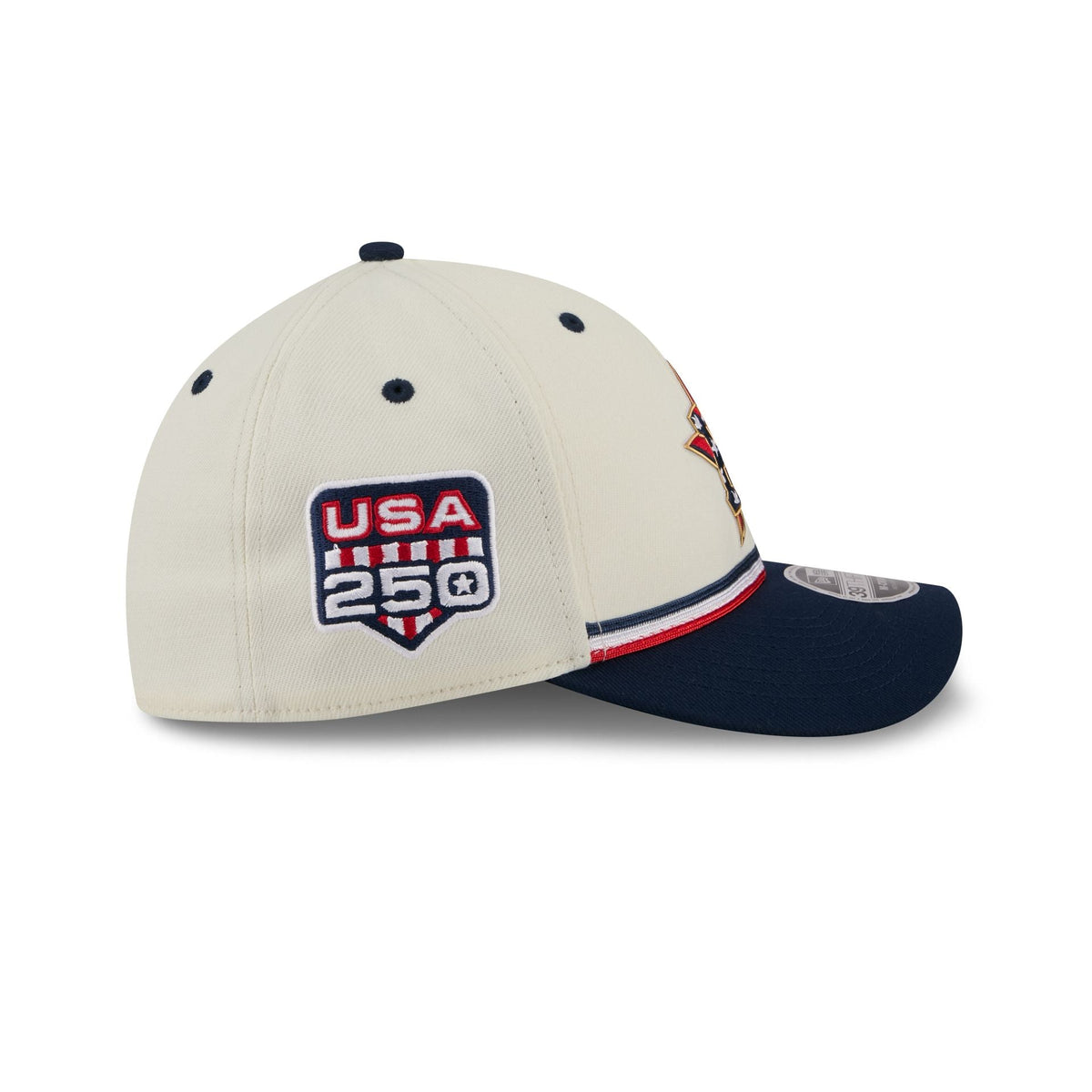 Houston Astros Independence Day 2026 39THIRTY M-Crown Stretch Fit Hat