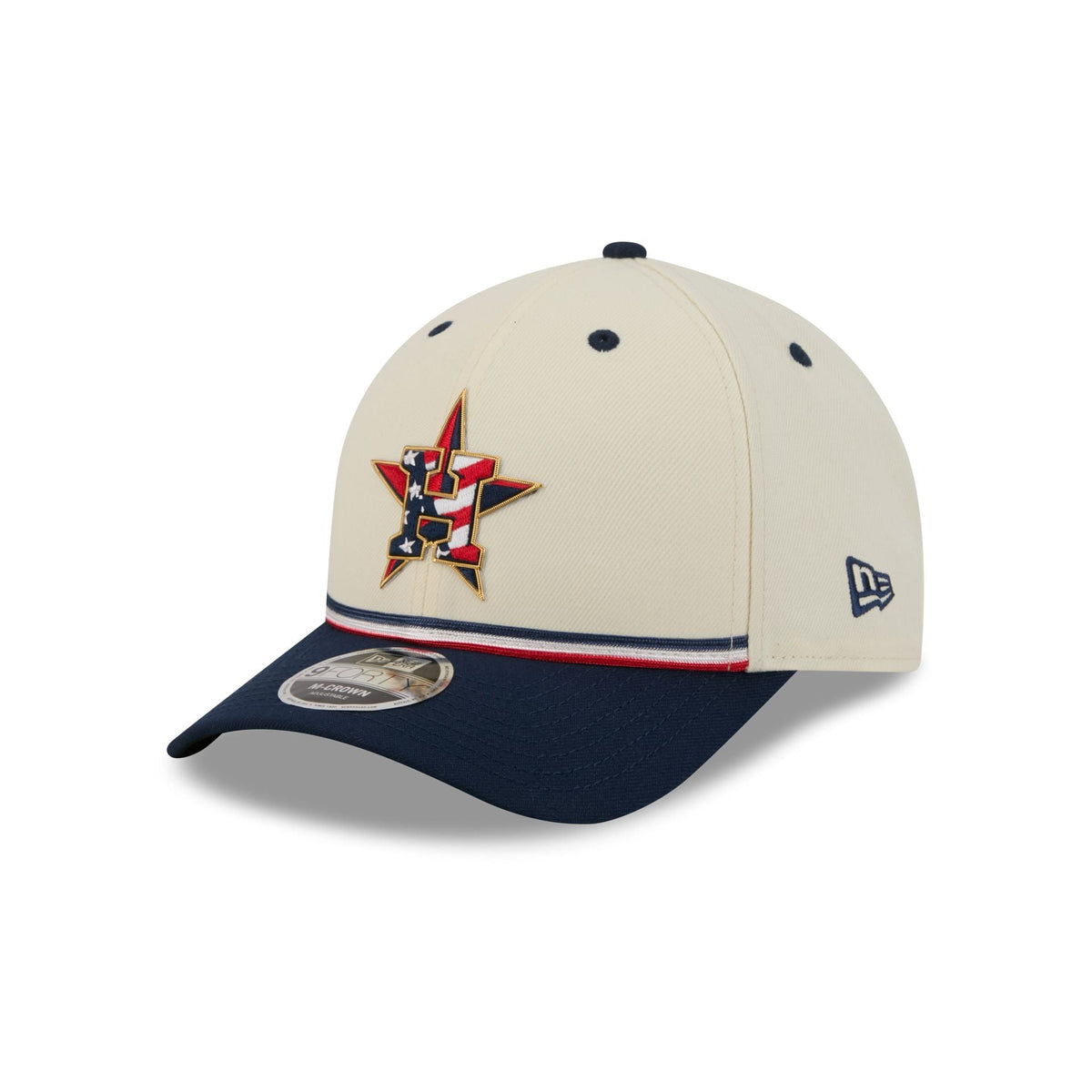 Houston Astros Independence Day 2026 9FORTY M-Crown Snapback Hat