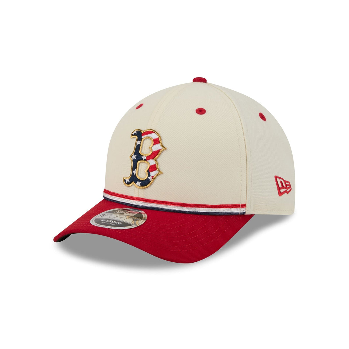 Boston Red Sox Independence Day 2026 9FORTY M-Crown Snapback Hat
