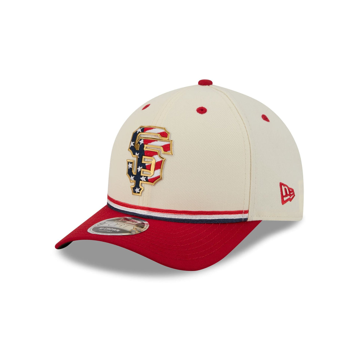 San Francisco Giants Independence Day 2026 9FORTY M-Crown Snapback Hat
