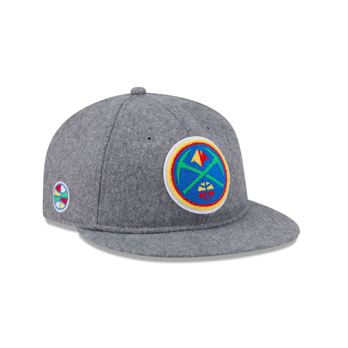 Denver Nuggets Chenille Woven Retro Crown 9FIFTY Adjustable Hat