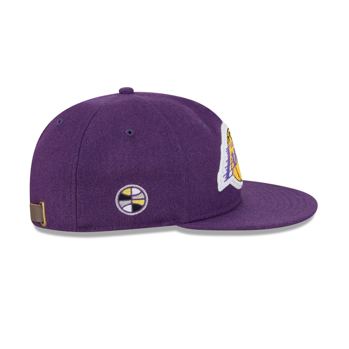 Los Angeles Lakers Chenille Woven Retro Crown 9FIFTY Adjustable Hat