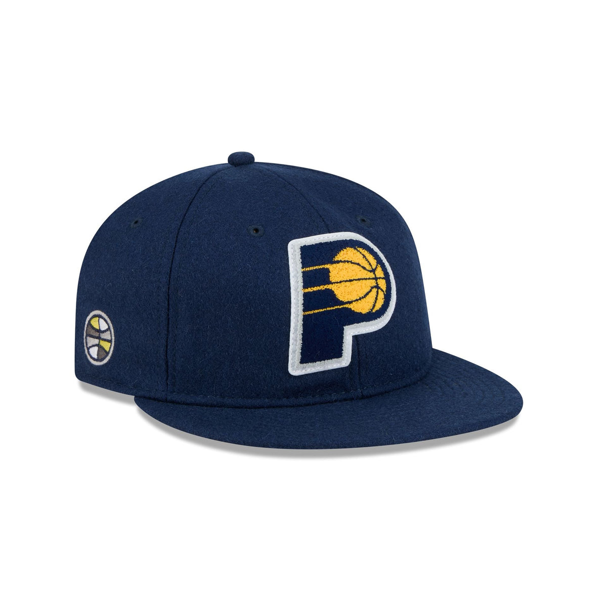 Indiana Pacers Chenille Woven Retro Crown 9FIFTY Adjustable Hat