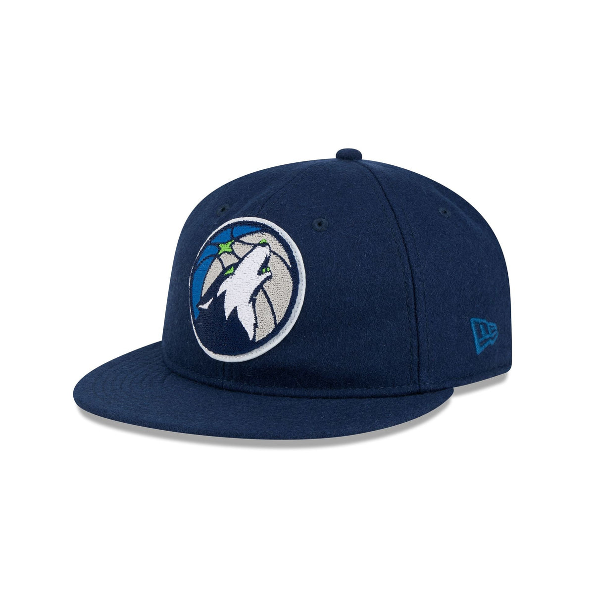 Minnesota Timberwolves Chenille Woven Retro Crown 9FIFTY Adjustable Hat