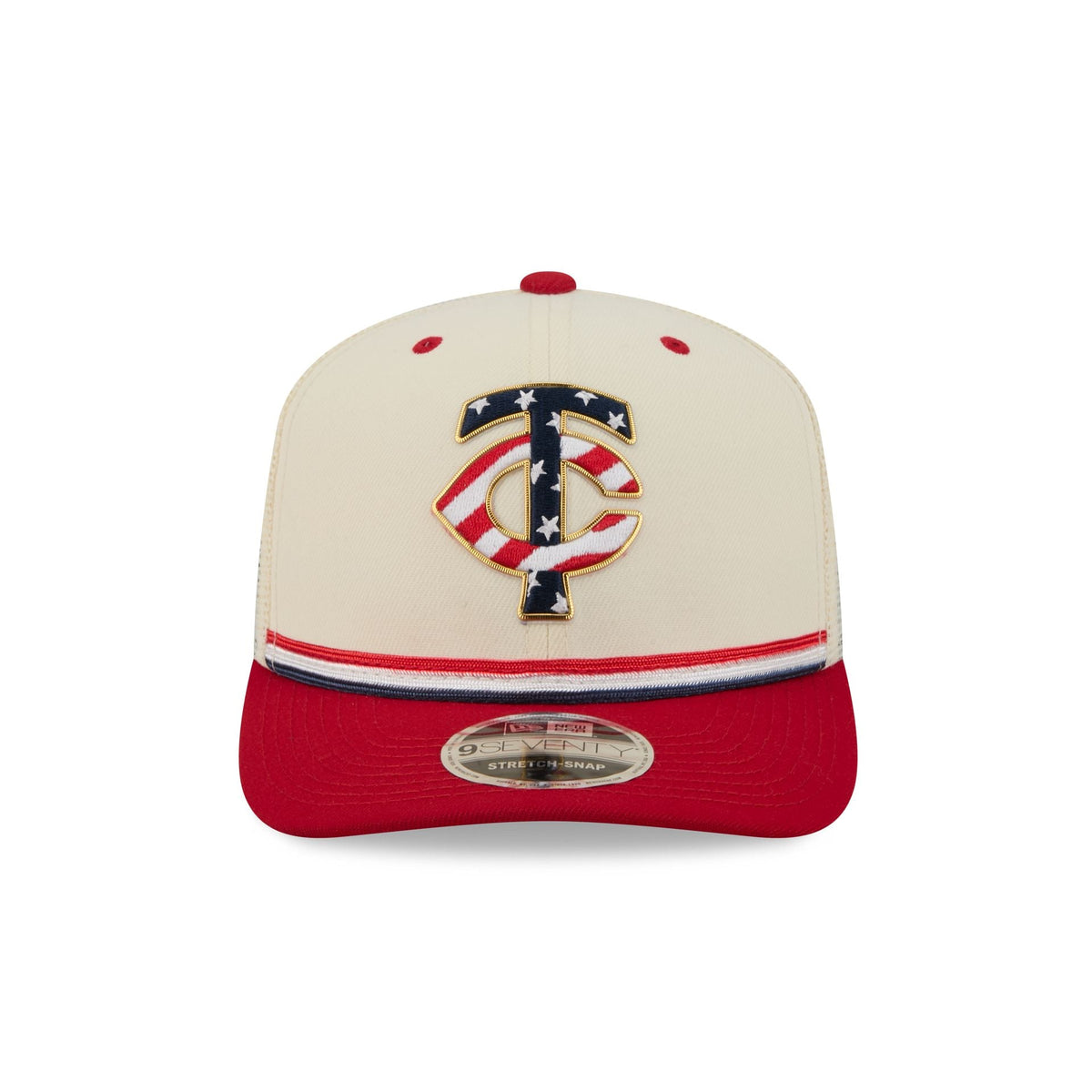 Minnesota Twins Independence Day 2026 9SEVENTY Trucker Hat