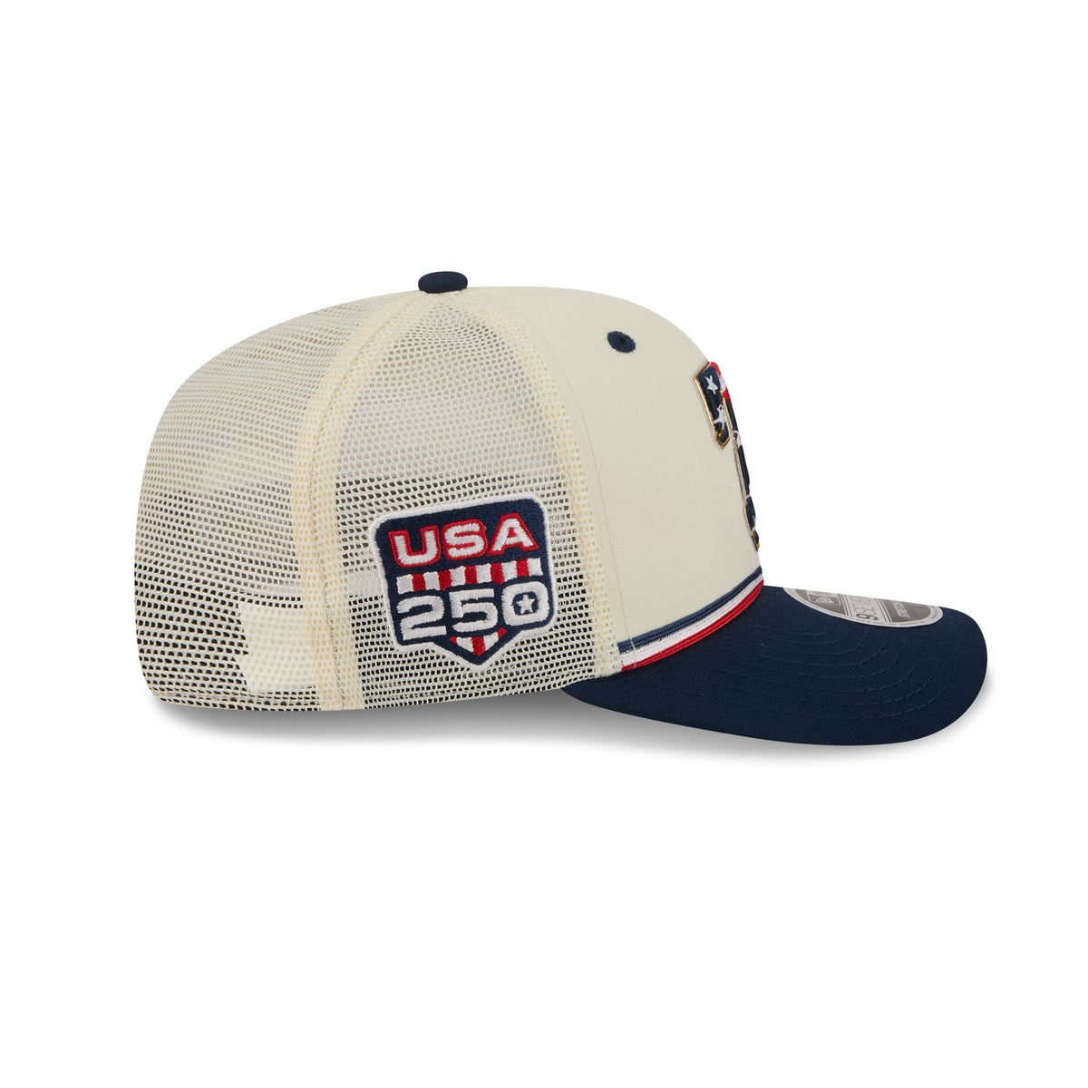 Texas Rangers Independence Day 2026 9SEVENTY Trucker Hat