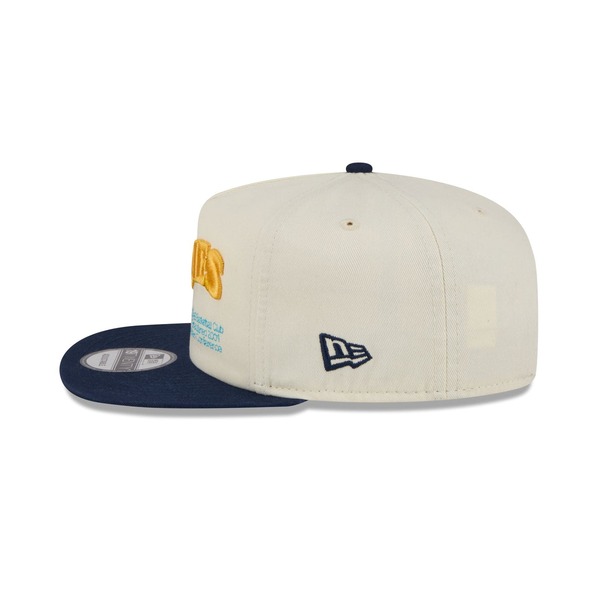 Memphis Grizzlies Conference Script Chrome White 19TWENTY Adjustable Hat