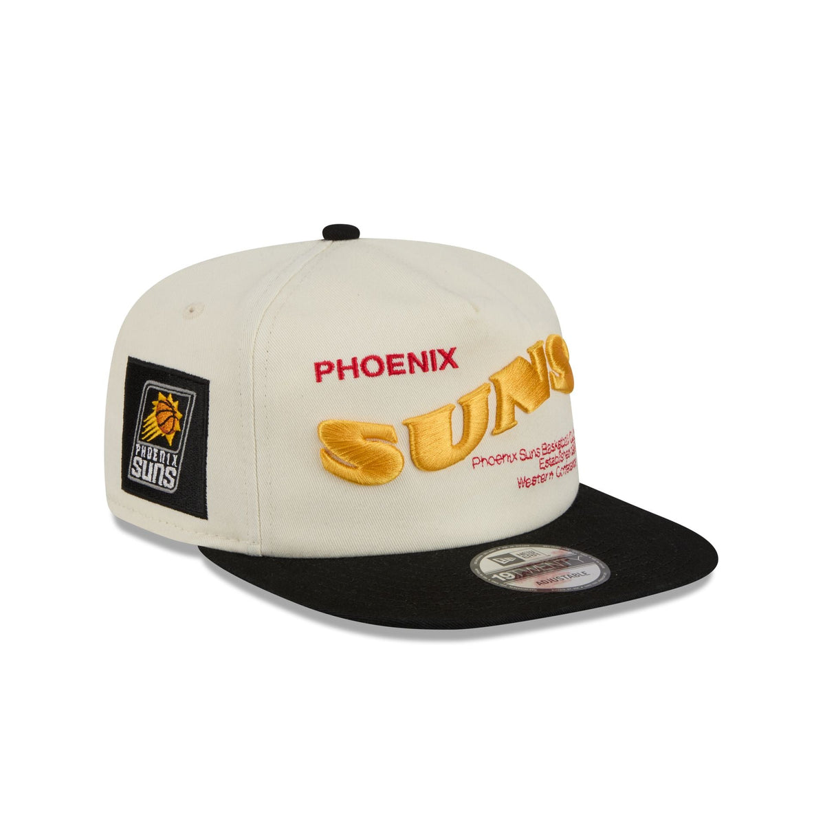Phoenix Suns Conference Script Chrome White 19TWENTY Adjustable Hat