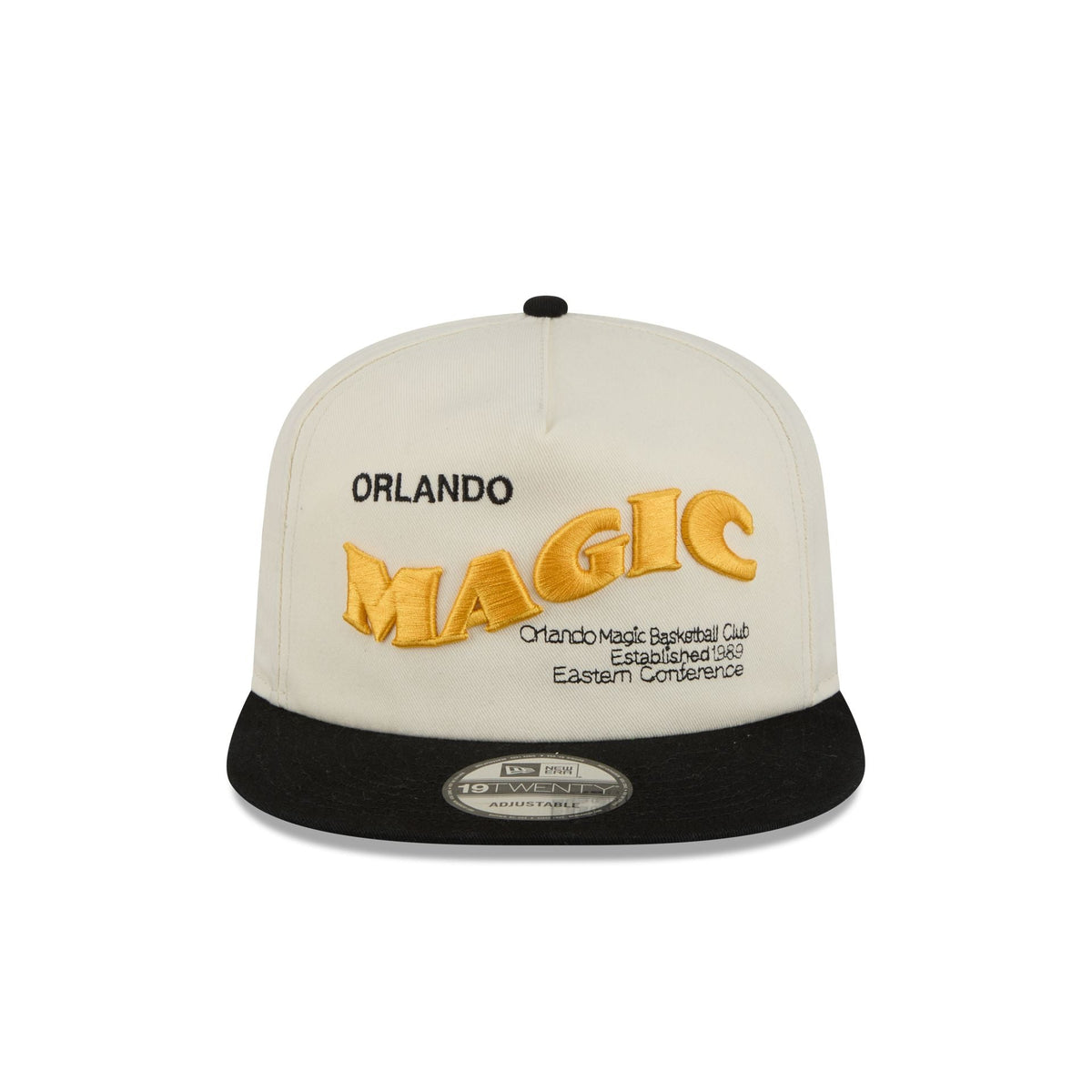 Orlando Magic Conference Script Chrome White 19TWENTY Adjustable Hat
