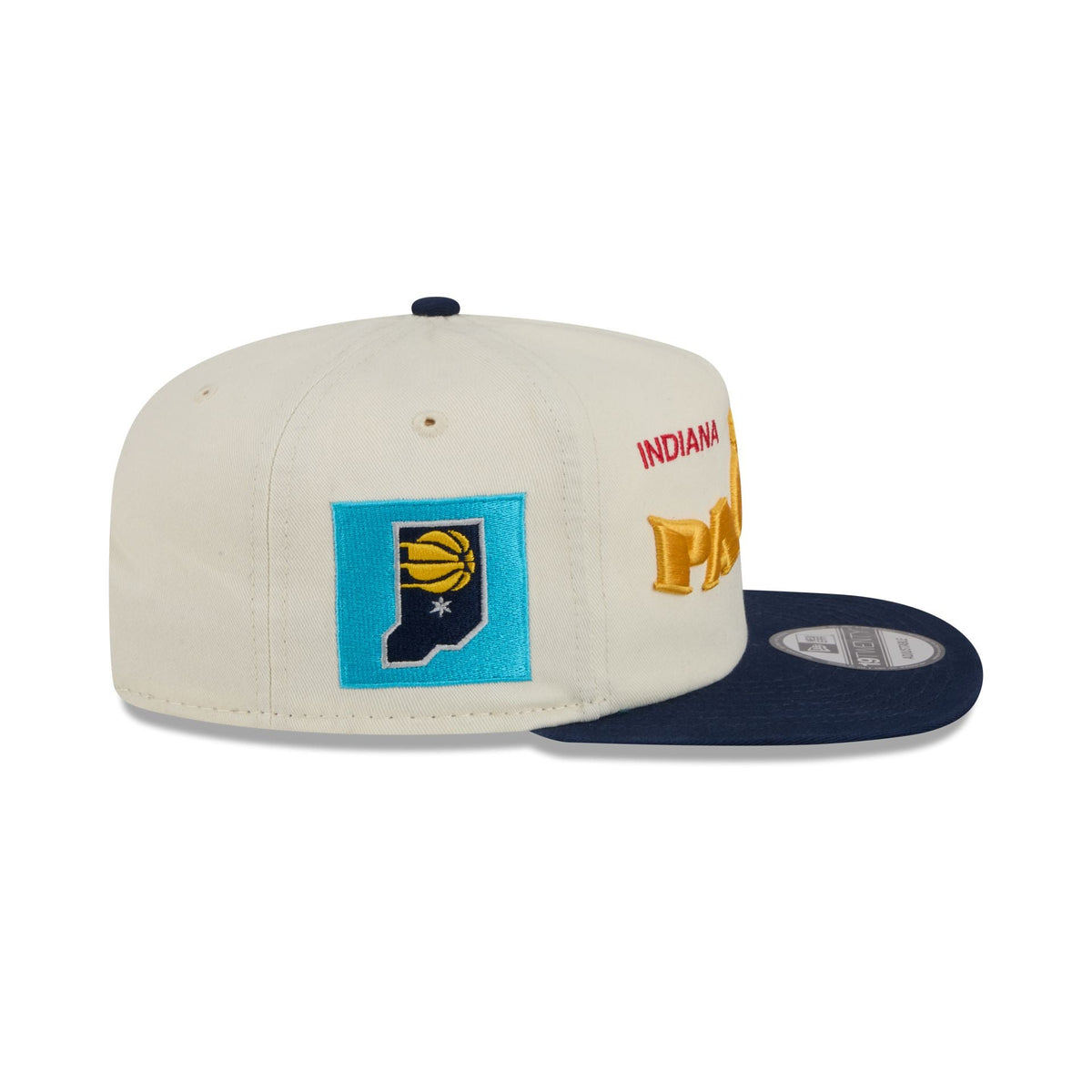 Indiana Pacers Conference Script Chrome White 19TWENTY Adjustable Hat