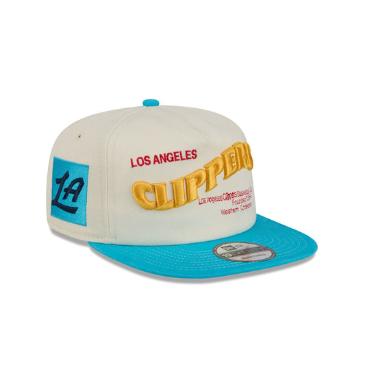 Los Angeles Clippers Conference Script Chrome White 19TWENTY Adjustable Hat