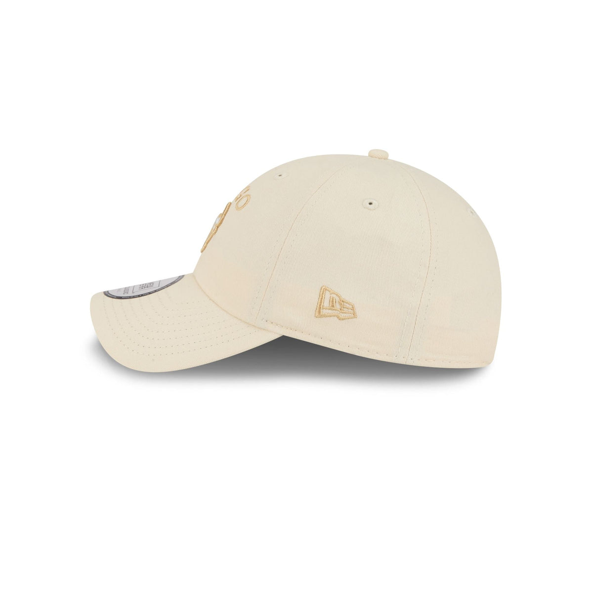 Chicago Bulls Team Logo Cream Casual Classic Adjustable Hat