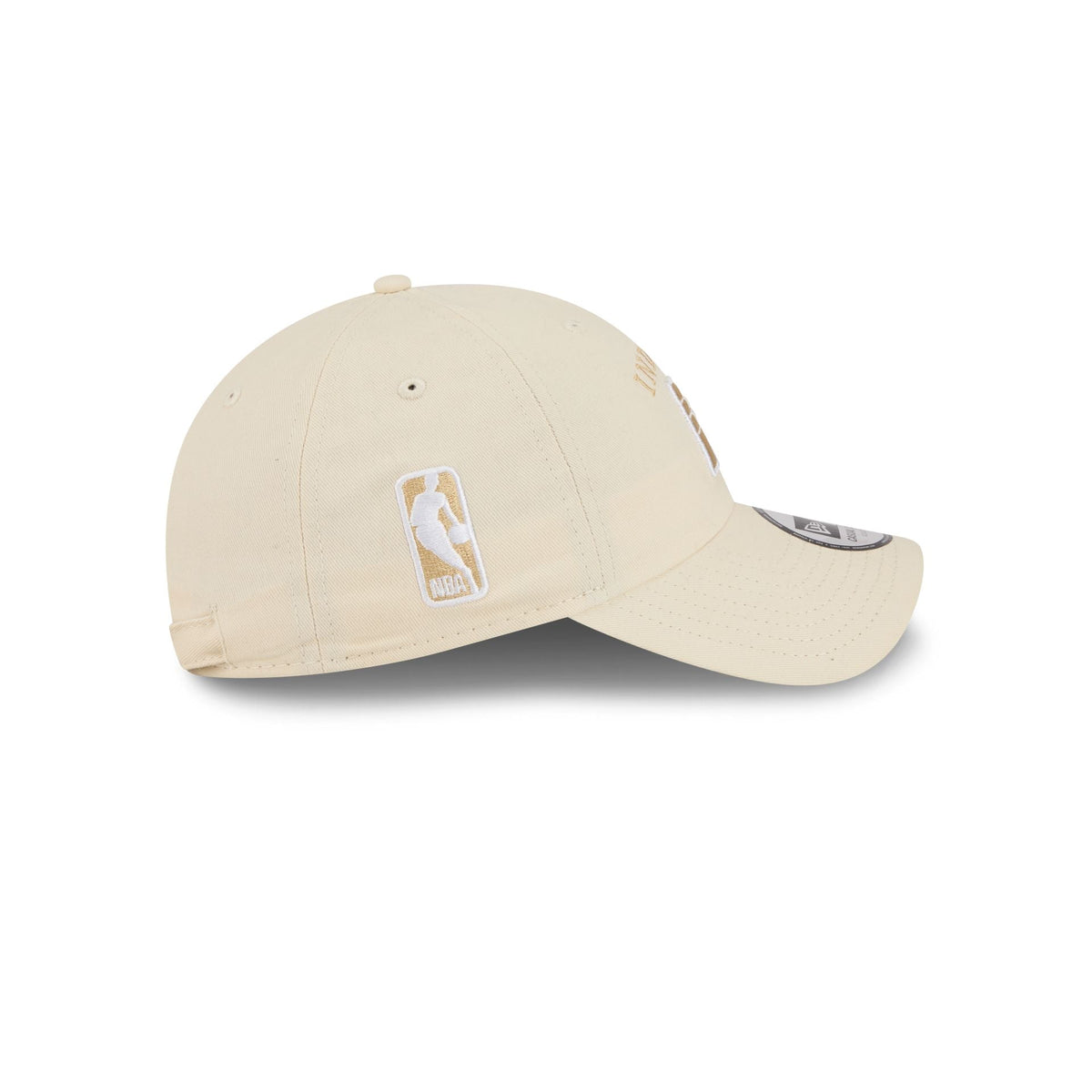 Indiana Pacers Team Logo Cream Casual Classic Adjustable Hat