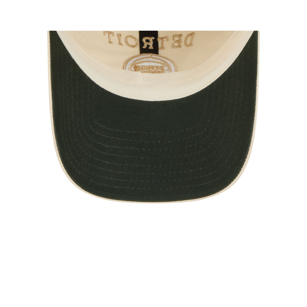 Detroit Pistons Team Logo Cream Casual Classic Adjustable Hat