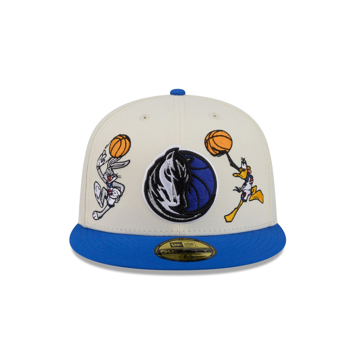 Space Jam x Dallas Mavericks Tune Squad Chrome White 59FIFTY Fitted Hat