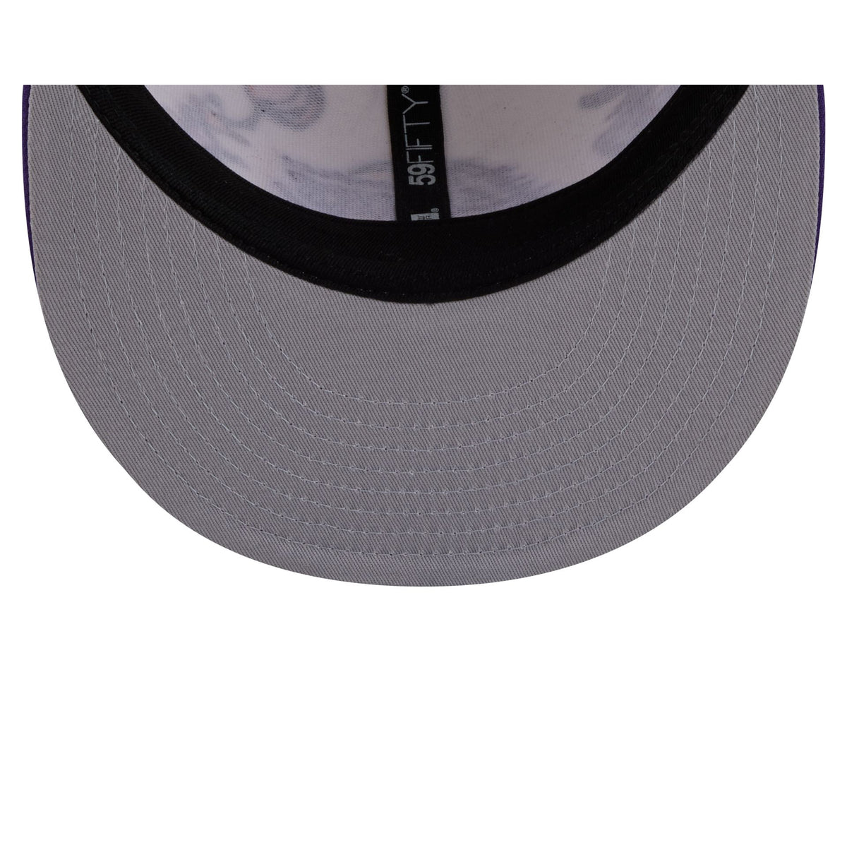 Space Jam x Los Angeles Lakers Tune Squad Chrome White 59FIFTY Fitted Hat